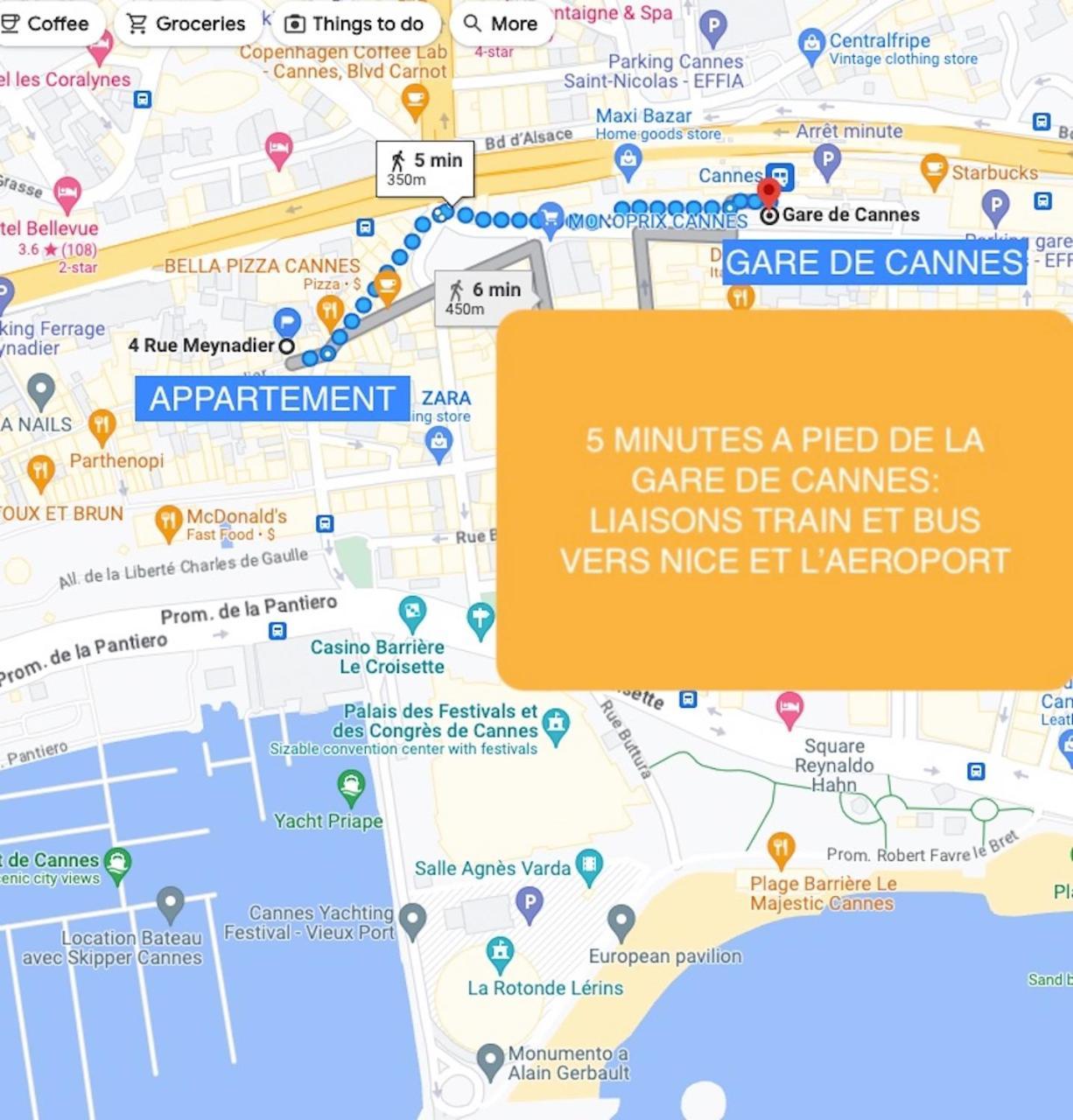 Property With Style - Rue Meynadier - 350M Palais & Beach! Cannes Eksteriør bilde