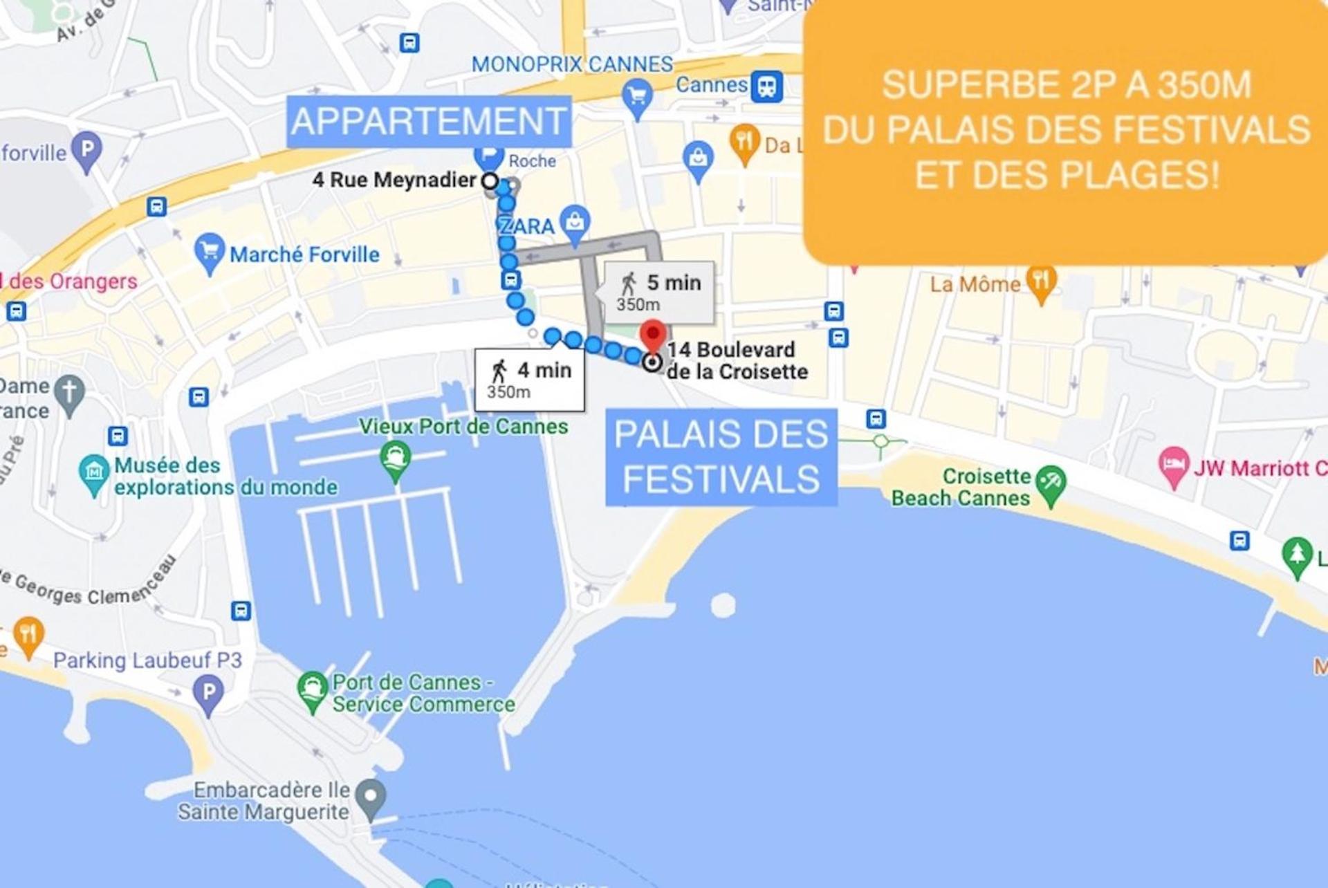 Property With Style - Rue Meynadier - 350M Palais & Beach! Cannes Eksteriør bilde
